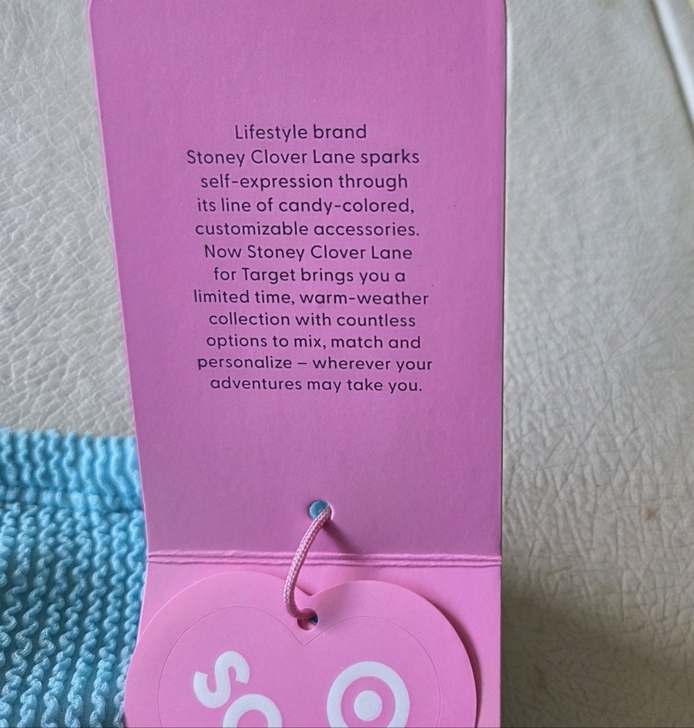 Stoney Clover Lane Puckered Bandeau Bikini Top - Picture 10 of 12